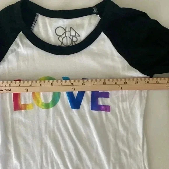 Chaser Love Raglan Baseball Long Sleeve T-Shirt - Picture 4 of 9